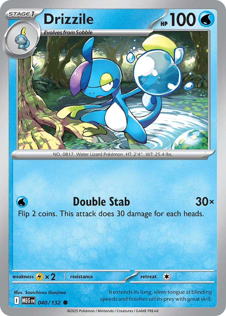 Drizzile trading card