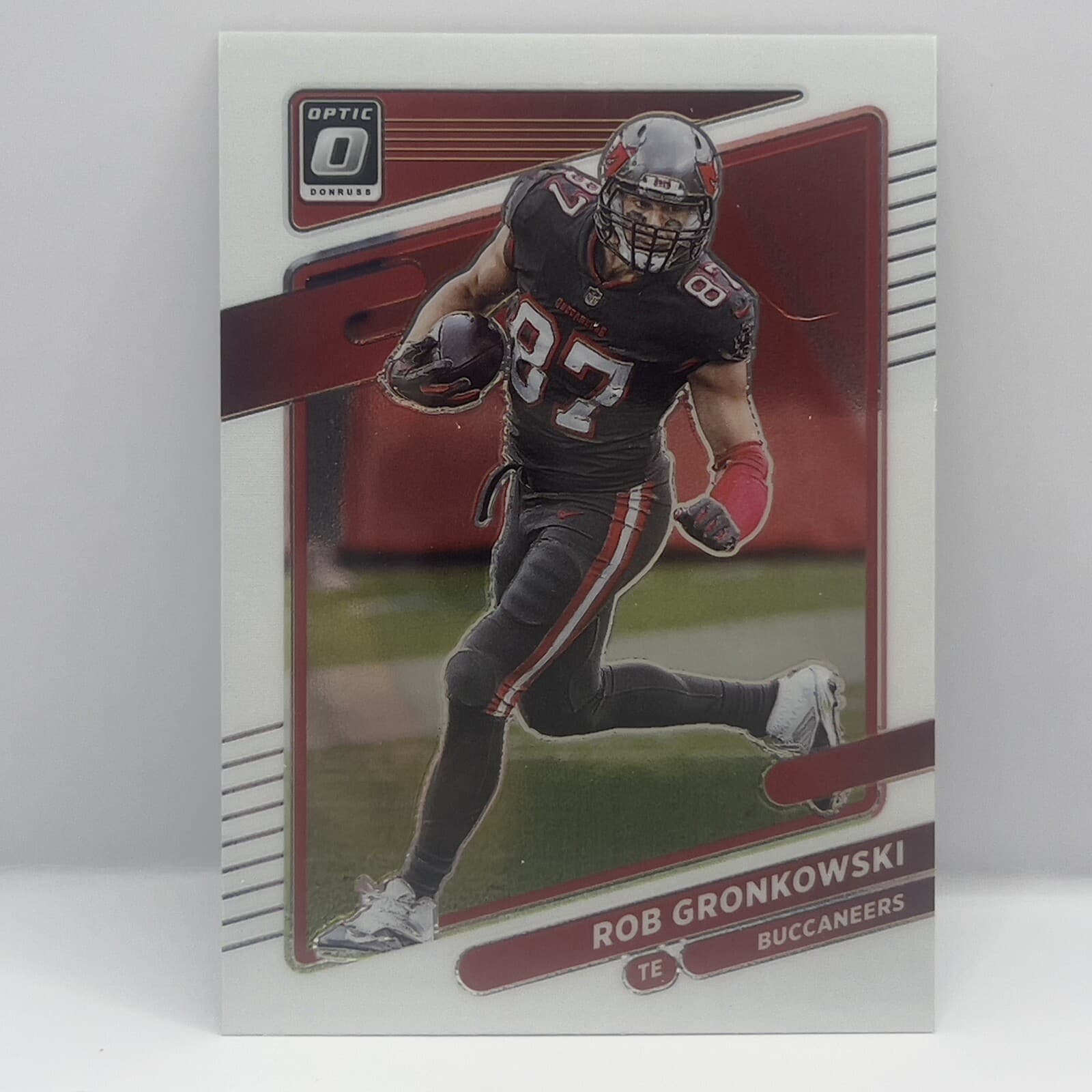 Rob Gronkowski 2021 panini Donruss Optic