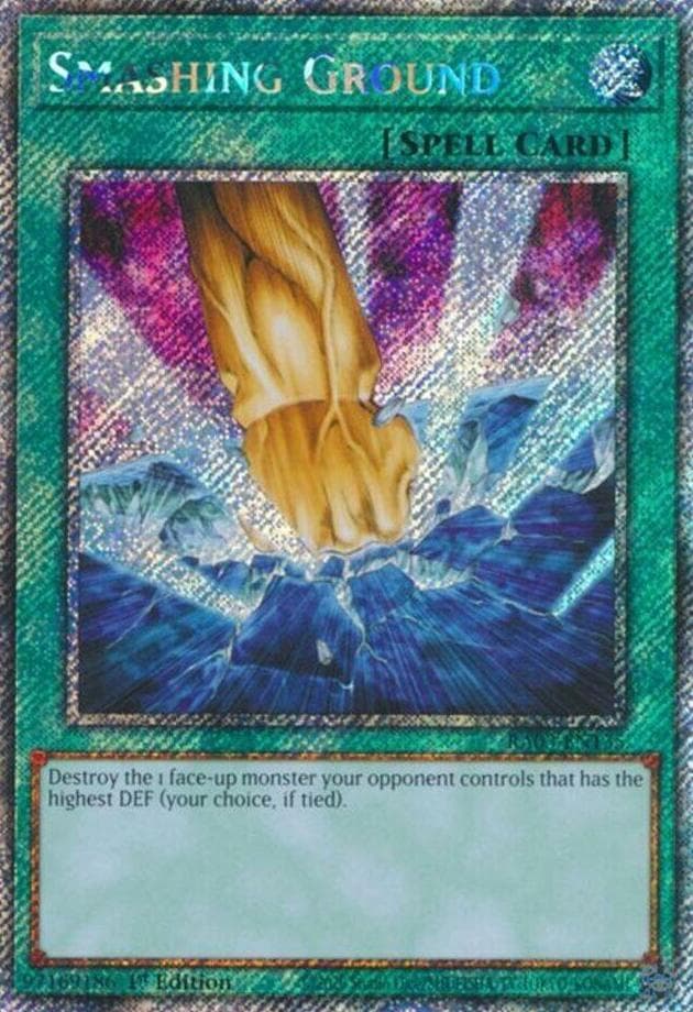 Shatter trading card