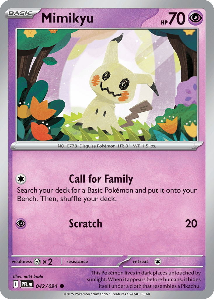 Mimikyu 2025 Mega