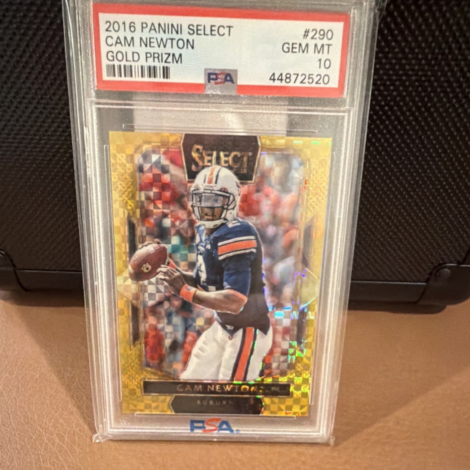 Cam Newton 2016 panini