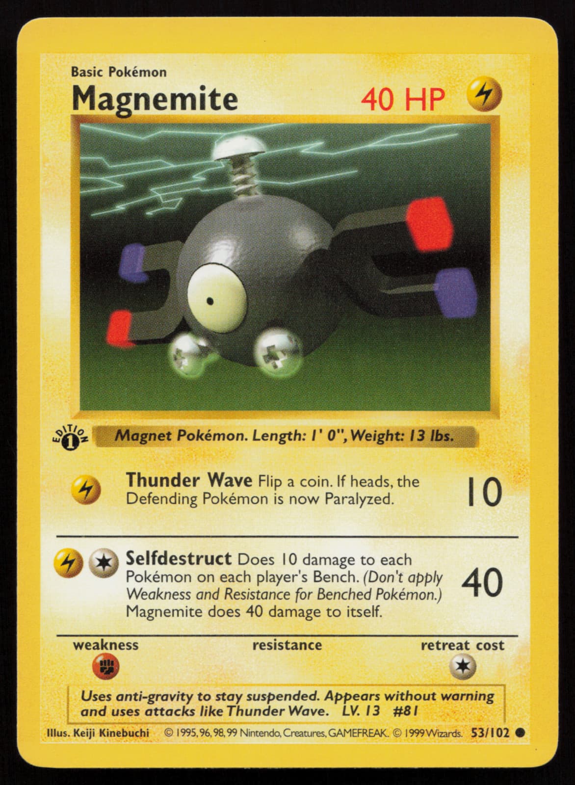 Magnemite 1999 pokemon_tcg