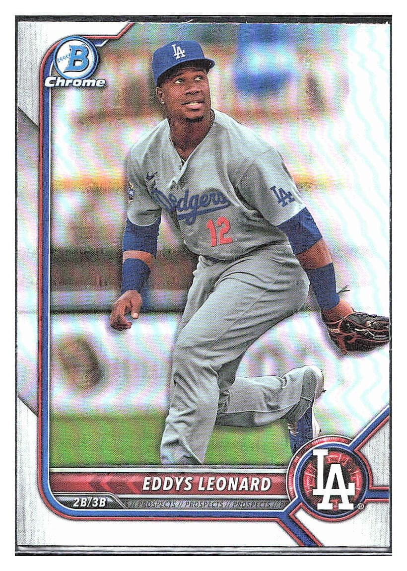 Eddys Leonard trading card
