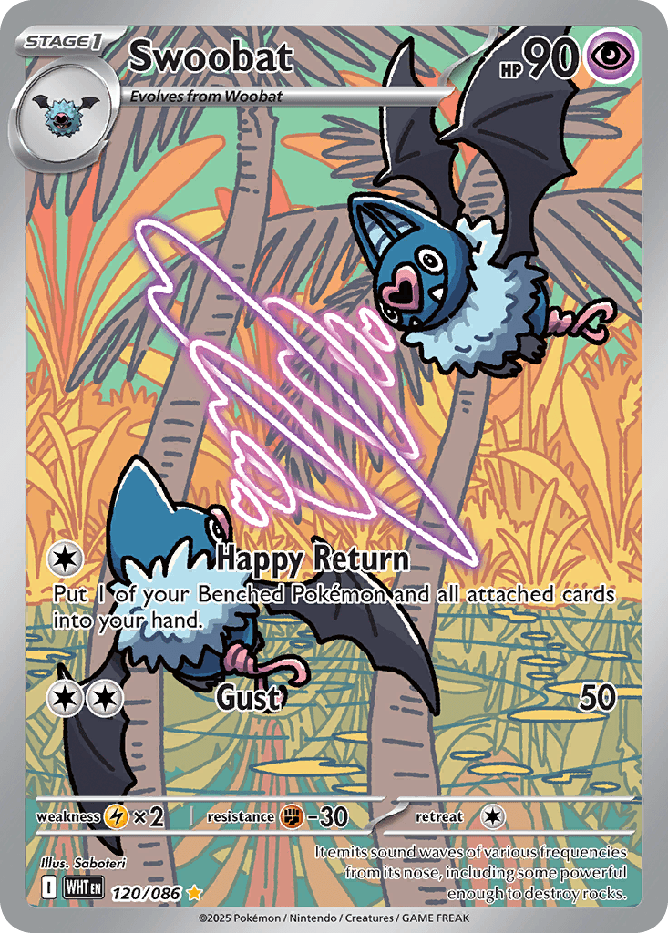 Swoobat 2025 Pokemon