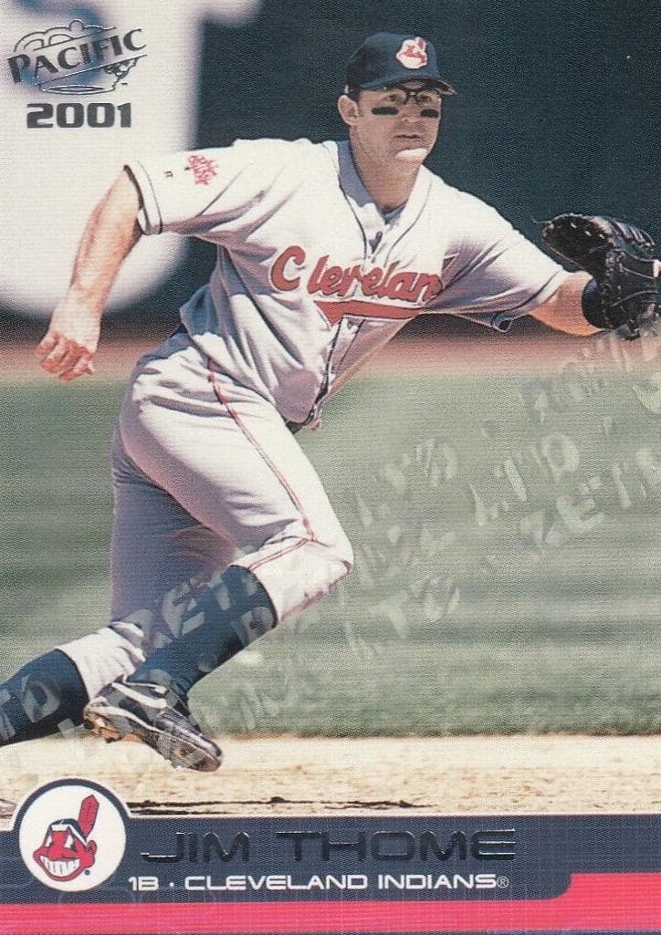 Jim Thome 2001 topps