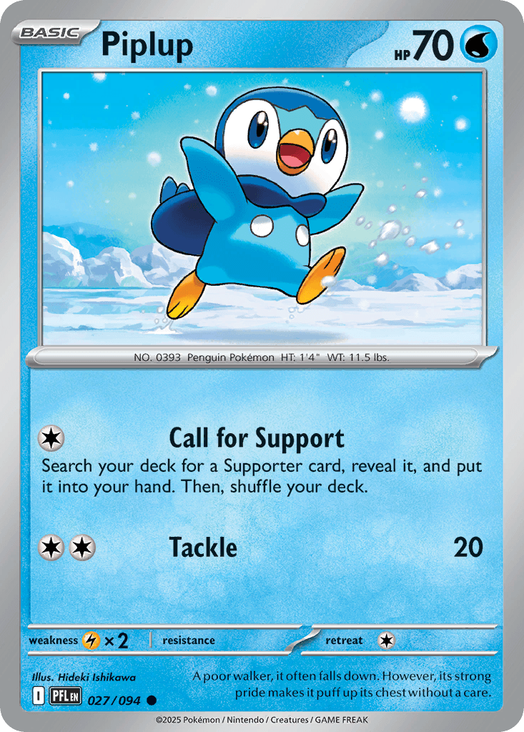 Piplup 2025 Mega