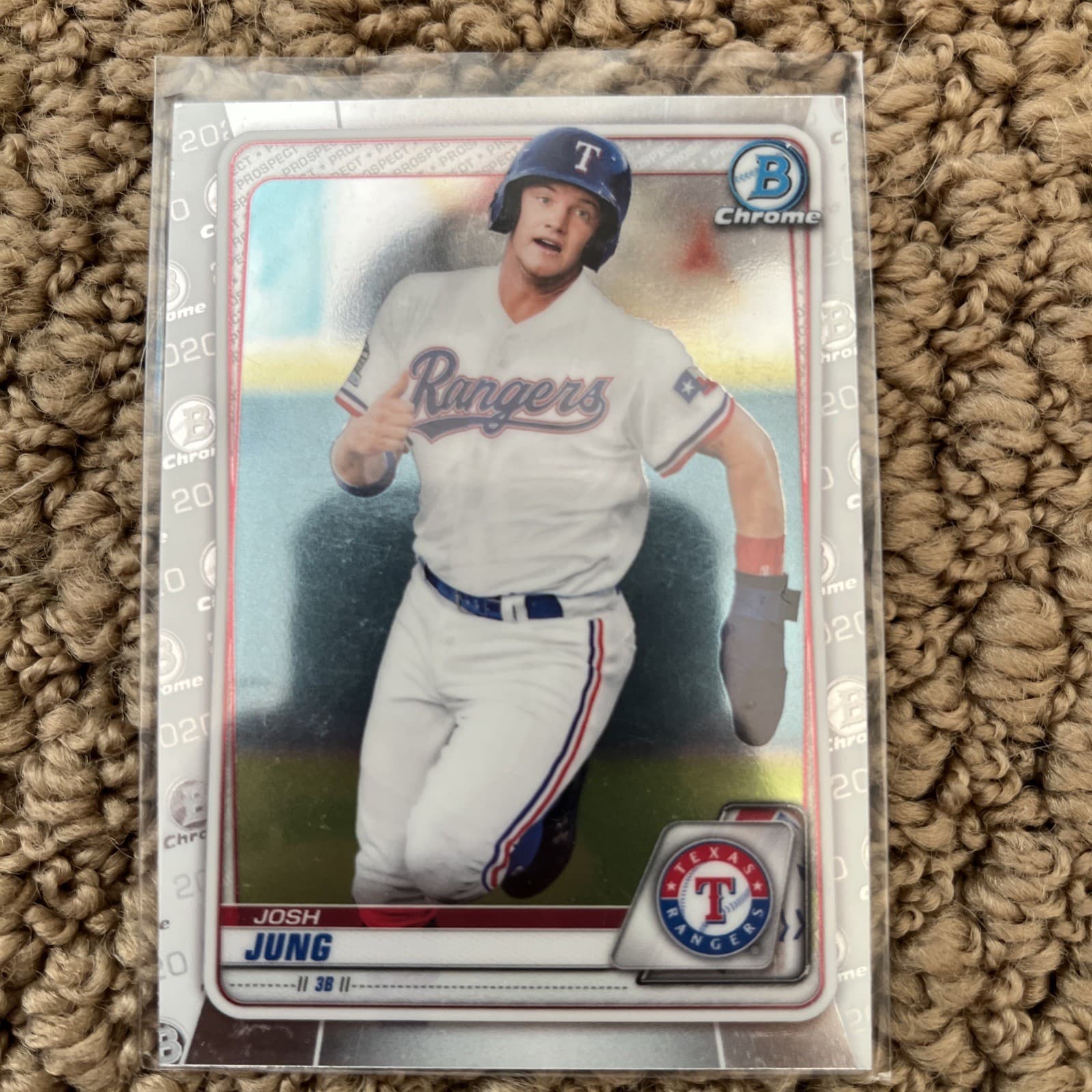 Josh Jung 2020 bowman Bowman Draft