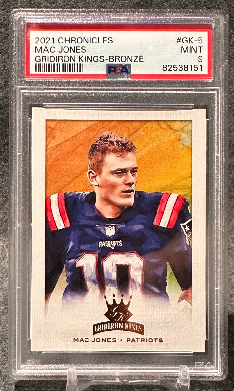 Mac Jones 2021 panini