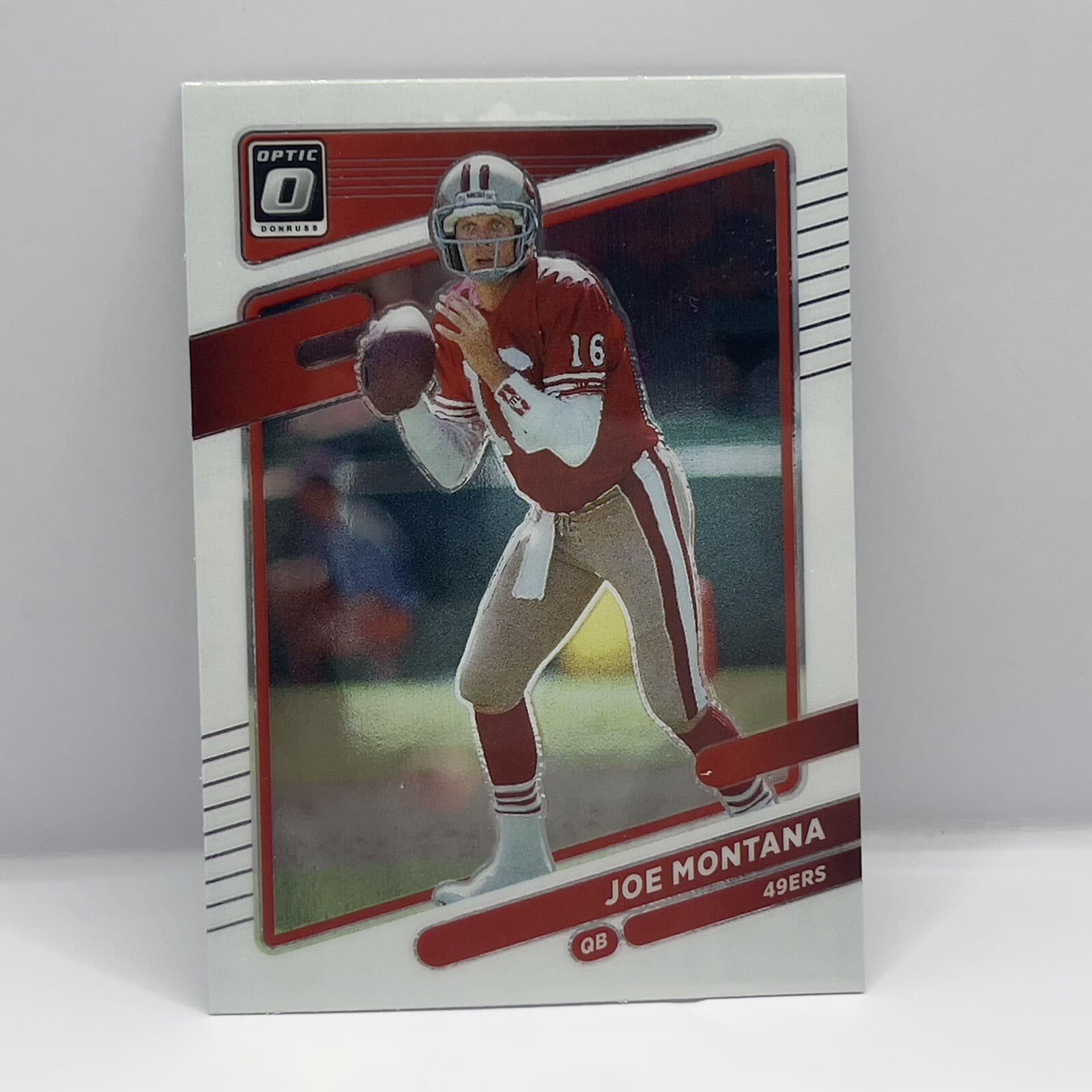 Joe Montana trading card