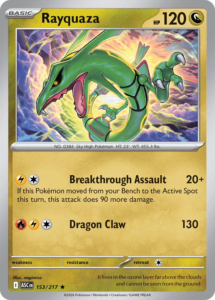 Rayquaza 2026 Mega