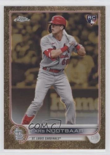 Ryan Vilade 2022 topps Topps Chrome Gold Wave Refractor