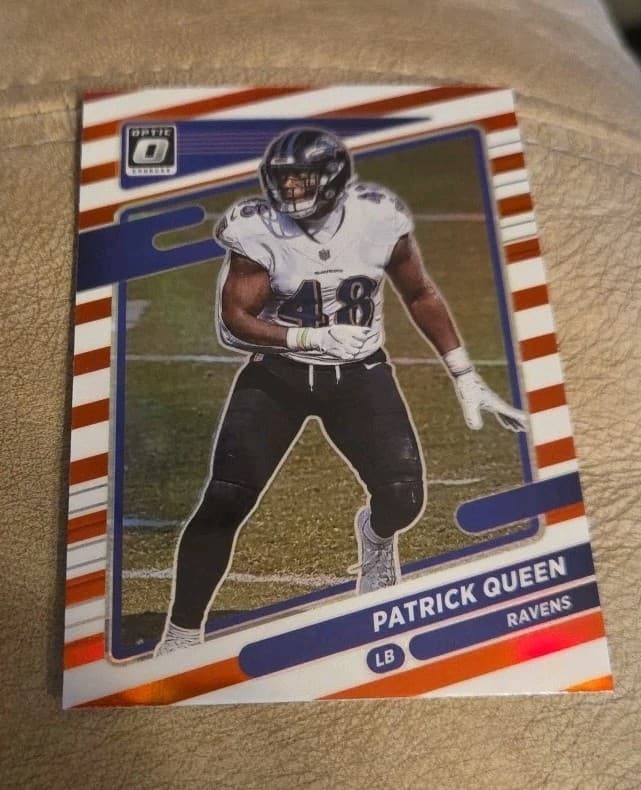 Patrick Queen 2021 panini Donruss Optic