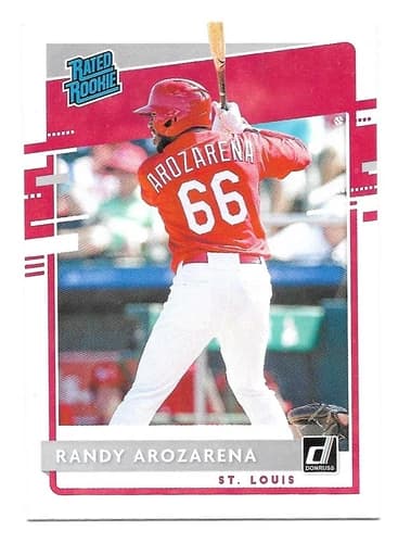 Randy Arozarena 2020 panini