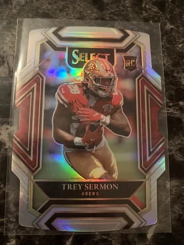 Trey Sermon 2021 panini Panini Select