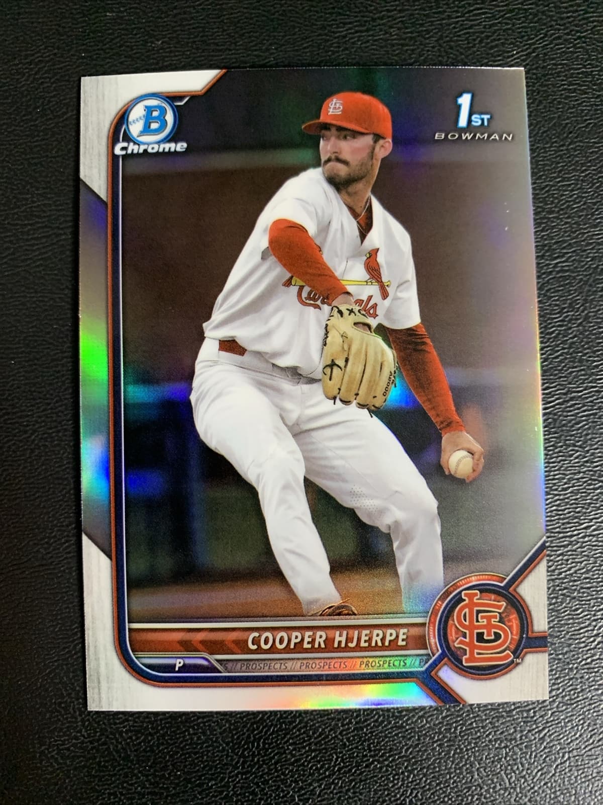 Cooper Hjerpe trading card