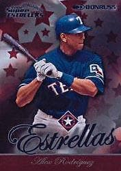 Alex Rodriguez 2002 panini Donruss