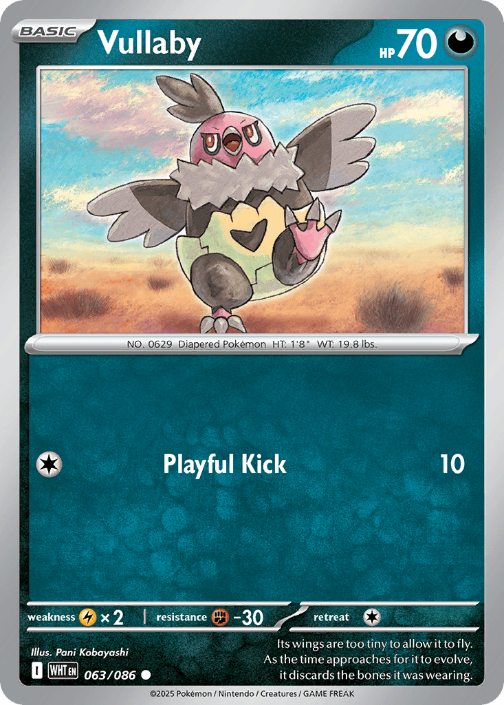 Vullaby 2025 Pokemon