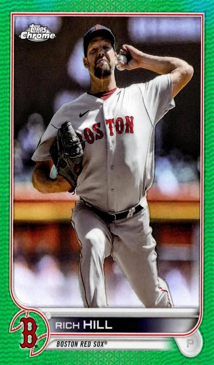 Rich Hill trading card