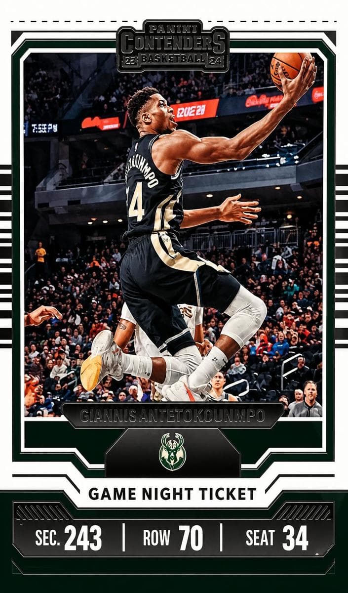 Giannis Antetokounmpo 2023 panini Panini Contenders