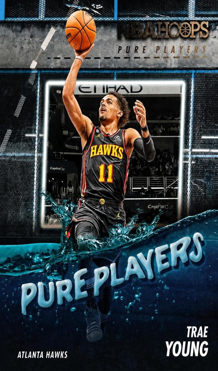 Trae Young 2023 panini Hoops