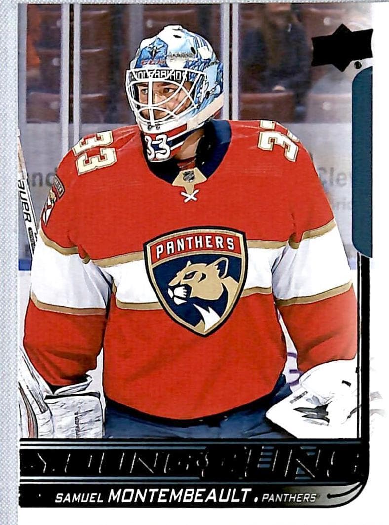 Samuel Montembeault trading card
