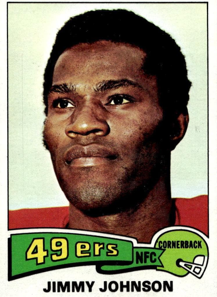 Jimmy Johnson 1975 topps Topps