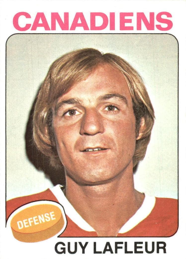 Guy Lafleur 1975 topps Topps