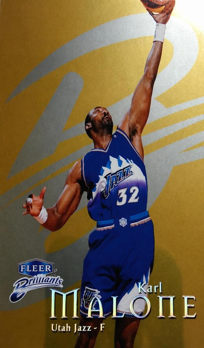 Karl Malone 1998 fleer