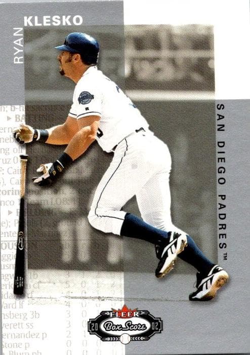 Ryan Klesko trading card