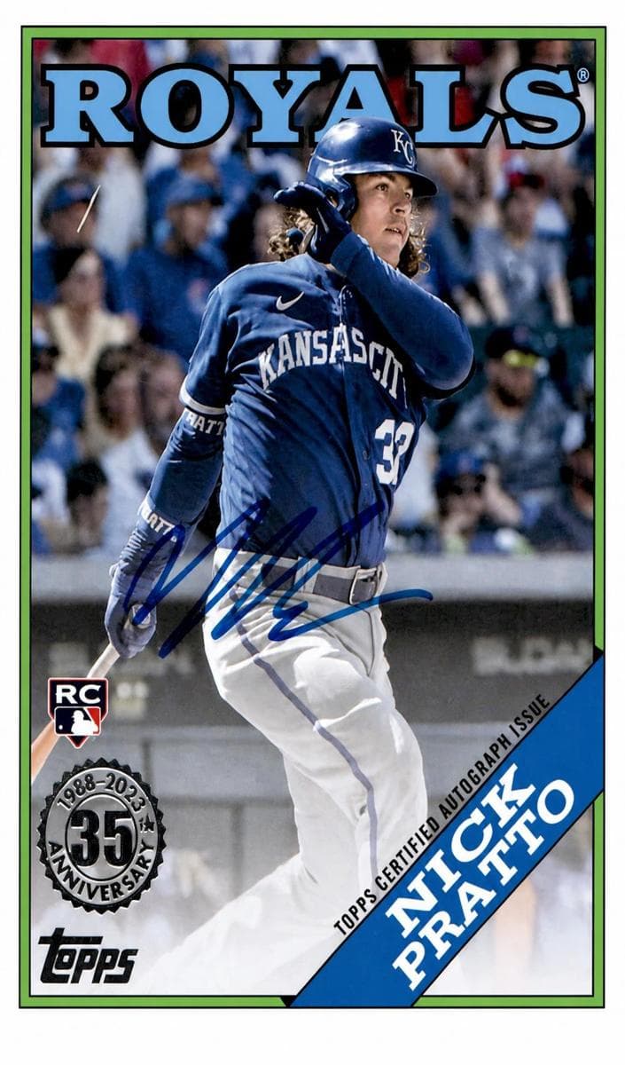 Nick Pratto #88BA-NP