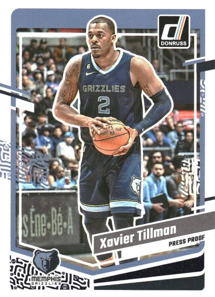 Xavier Tillman trading card