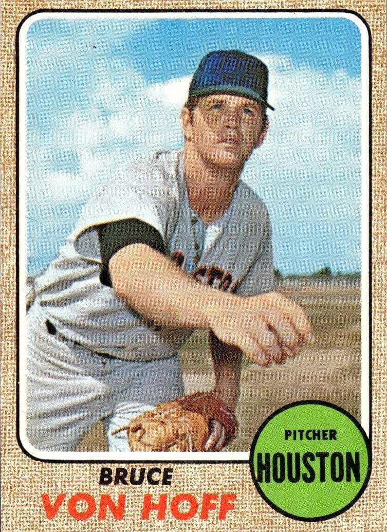 Bruce Von Hoff 1968 topps Topps