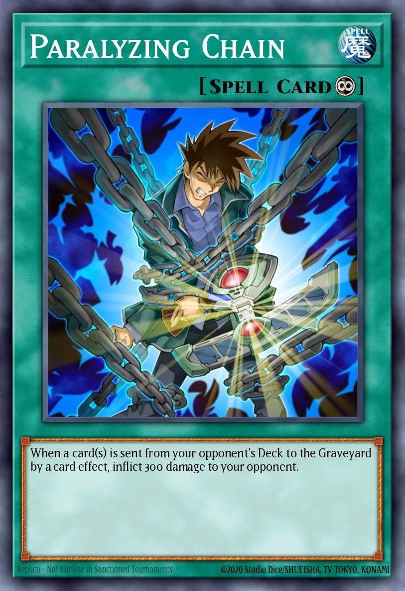 Paralyzing Chain 2008 Yu-Gi-Oh! Crossroads of Chaos