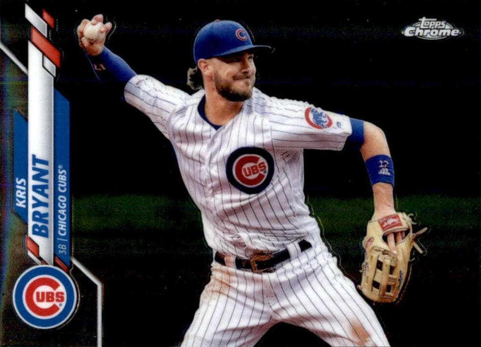 Kris Bryant 2020 topps Topps Chrome