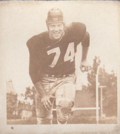 Doug McNichol 1956 parkhurst Cfl