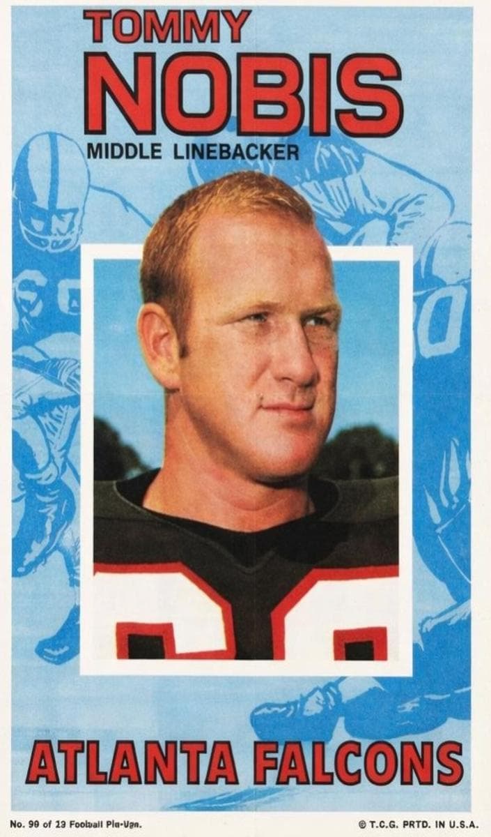 Tommy Nobis 1971 topps
