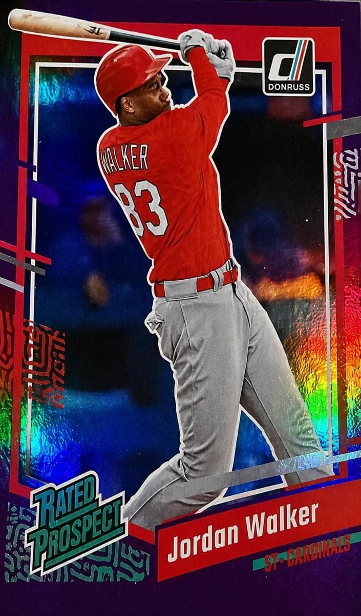 Jordan Walker 2023 panini Donruss