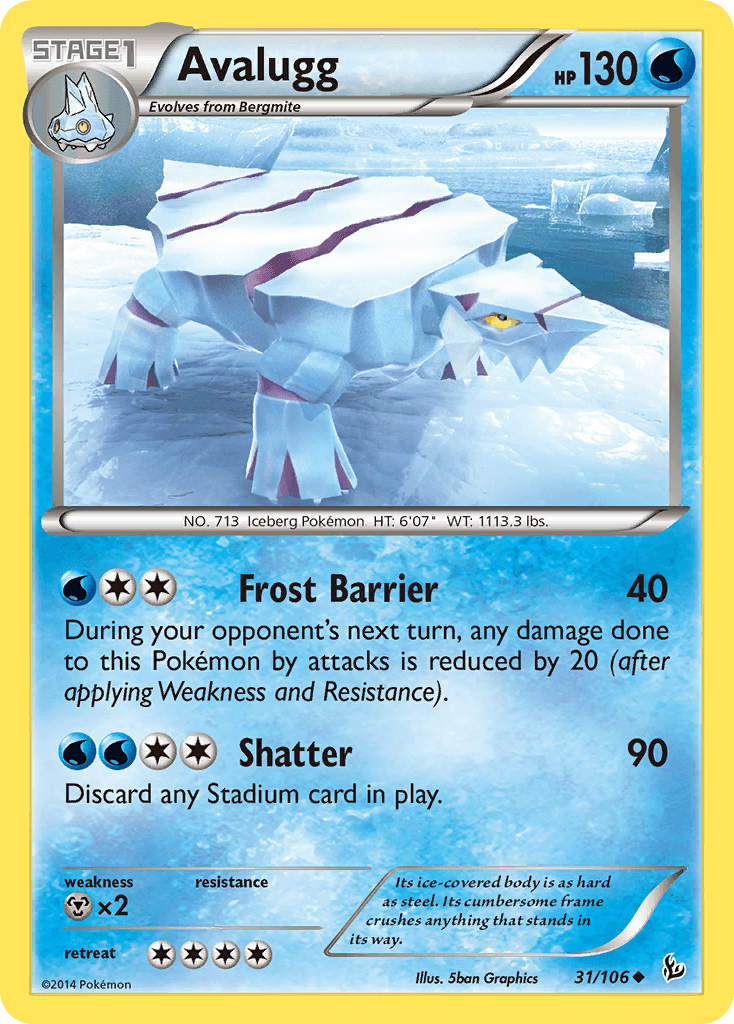 Avalugg 2021 Pokemon