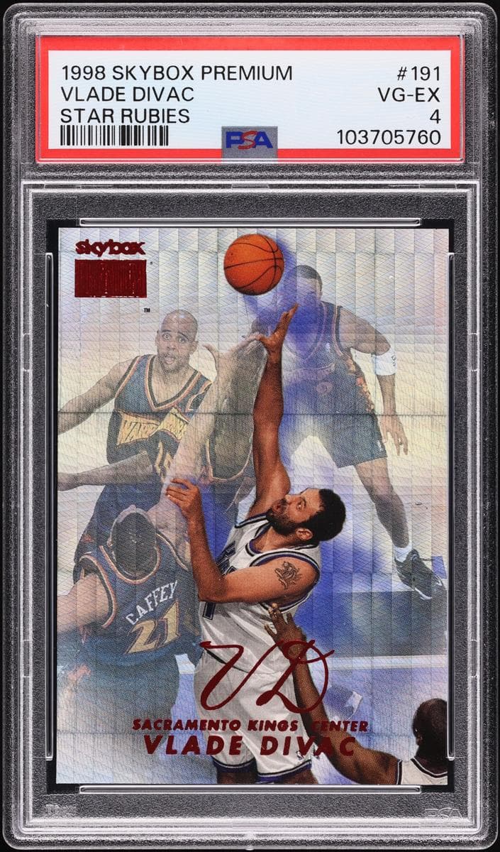 Vlade Divac 1998 fleer SkyBox Premium