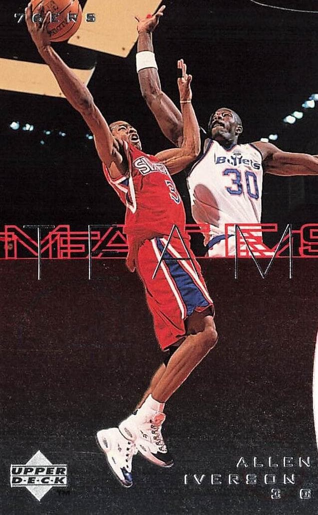 Allen Iverson 1997 upper-deck Upper Deck