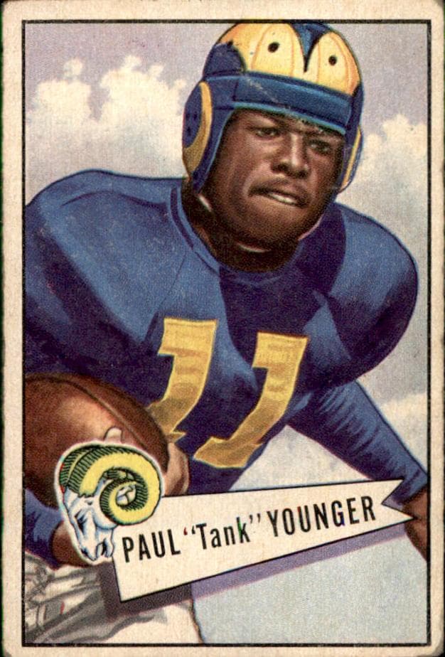 Paul "Tank" Younger 1952 bowman Bowman Small