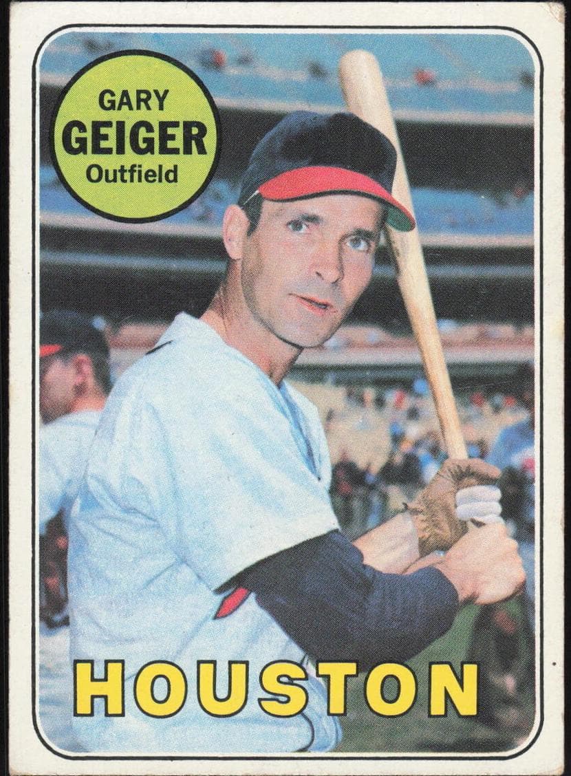 Gary Geiger 1969 topps Topps