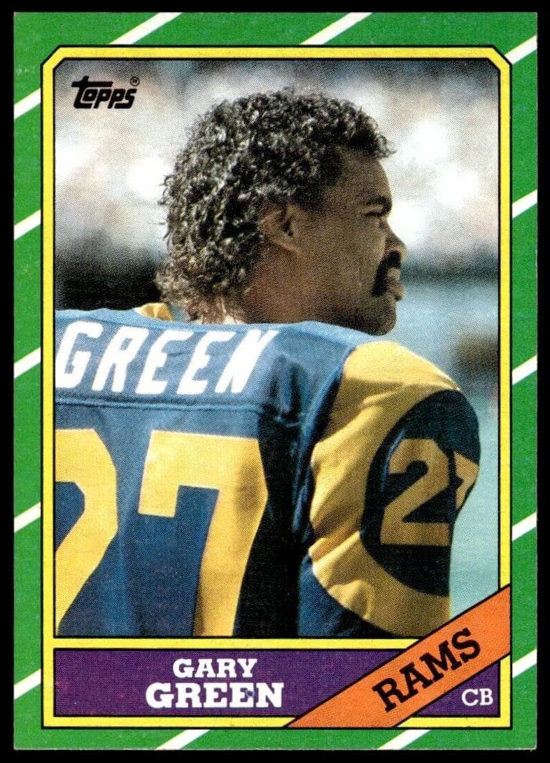 Gary Green trading card
