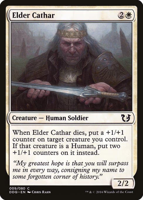 Elder Cathar 2016 Magic: The Gathering