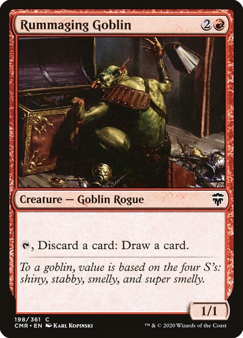 Rummaging Goblin 2017 Magic: The Gathering Ixalan