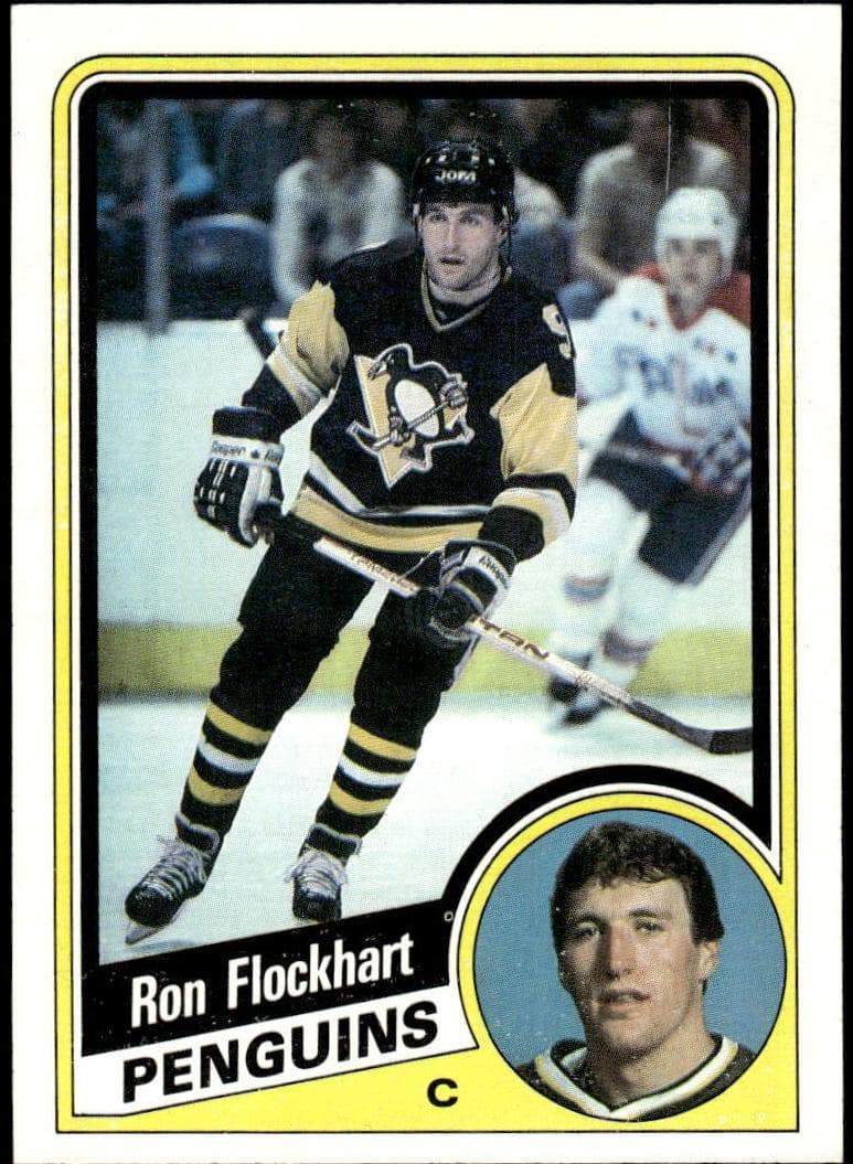 Ron Flockhart trading card