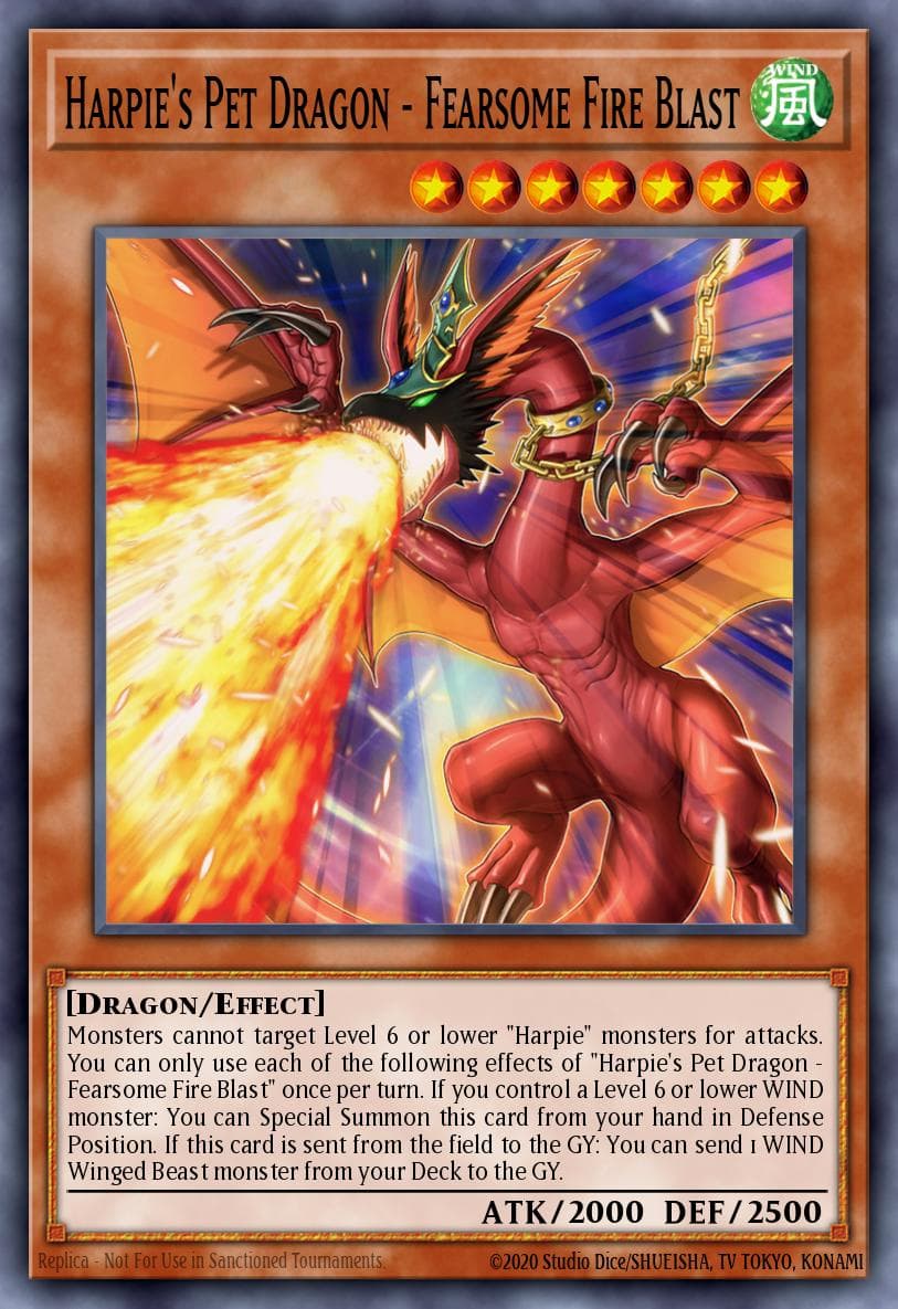 Harpie's Pet Dragon - Fearsome Fire Blast 2024 Yu-Gi-Oh! Speed Duel: Battle City Finals