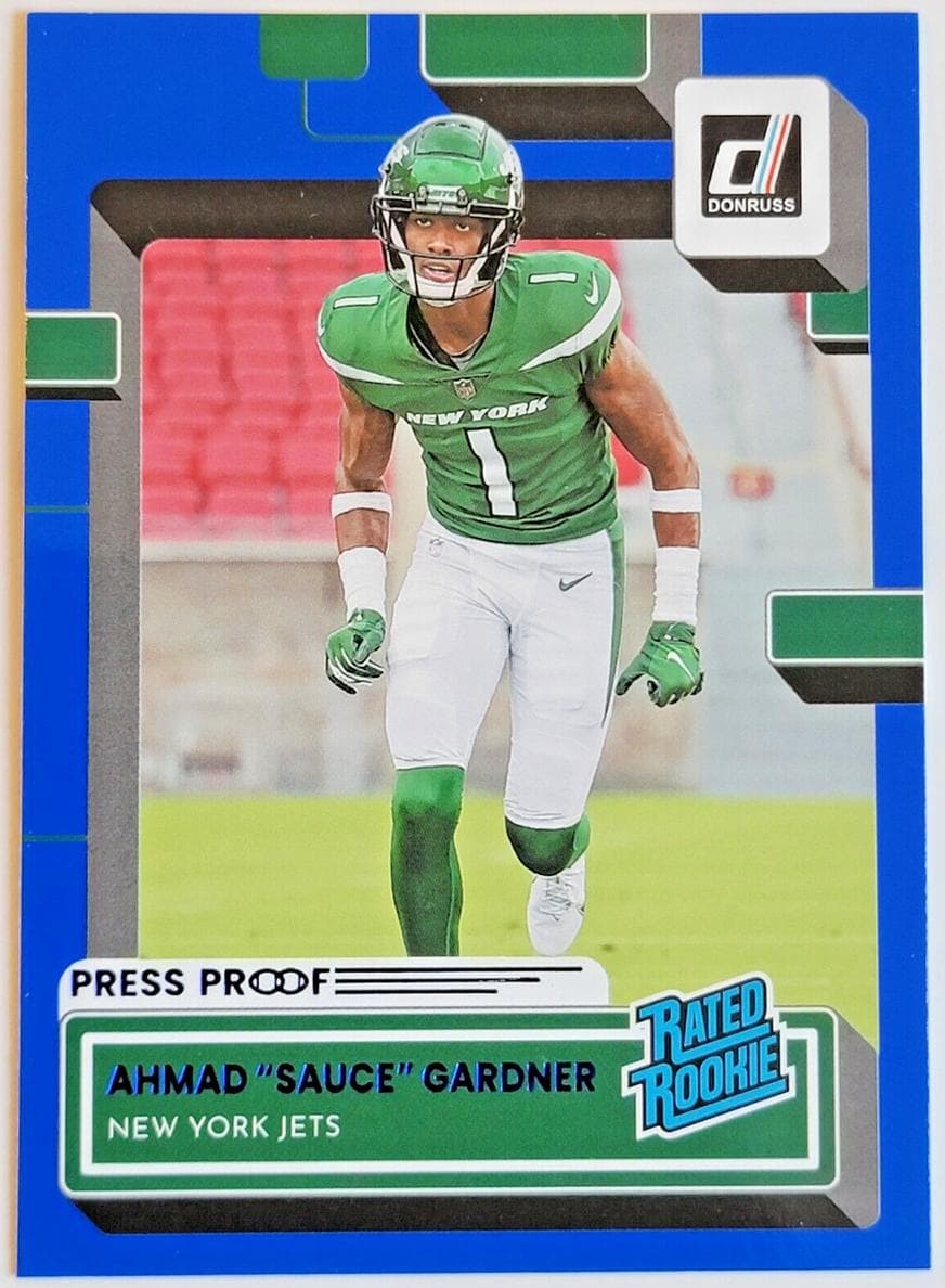 Ahmad "Sauce" Gardner trading card