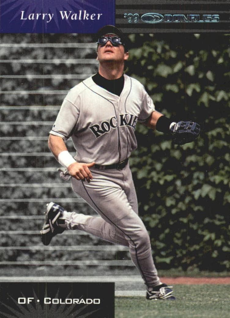 Larry Walker 2001 panini Donruss
