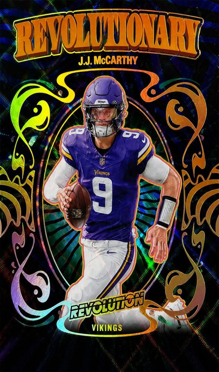 J.J. McCarthy 2025 panini Panini Revolution